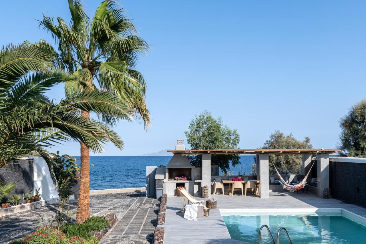 Damma Beachfront Luxury Villa Kamári Zewnętrze zdjęcie